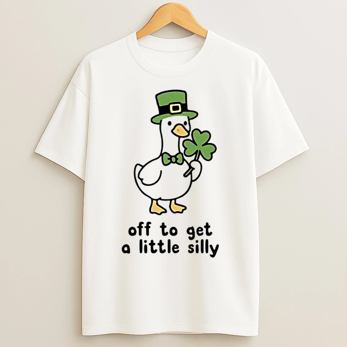 Classic Goose Off To Get A Little Silly St Patricks Day T Shirts