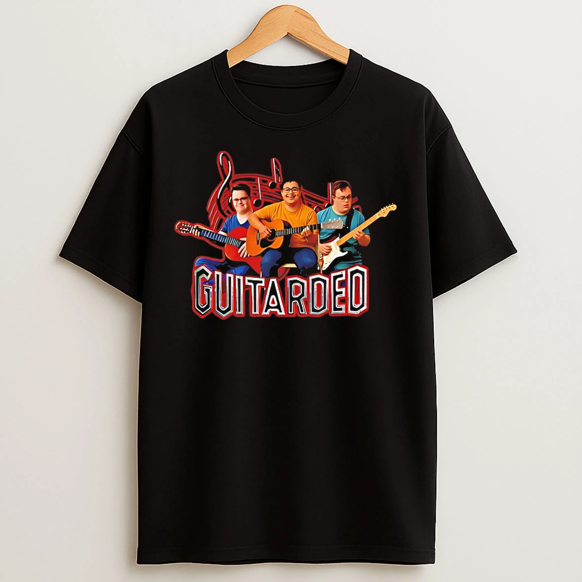 Classic Guitar Guitarded T Shirts
