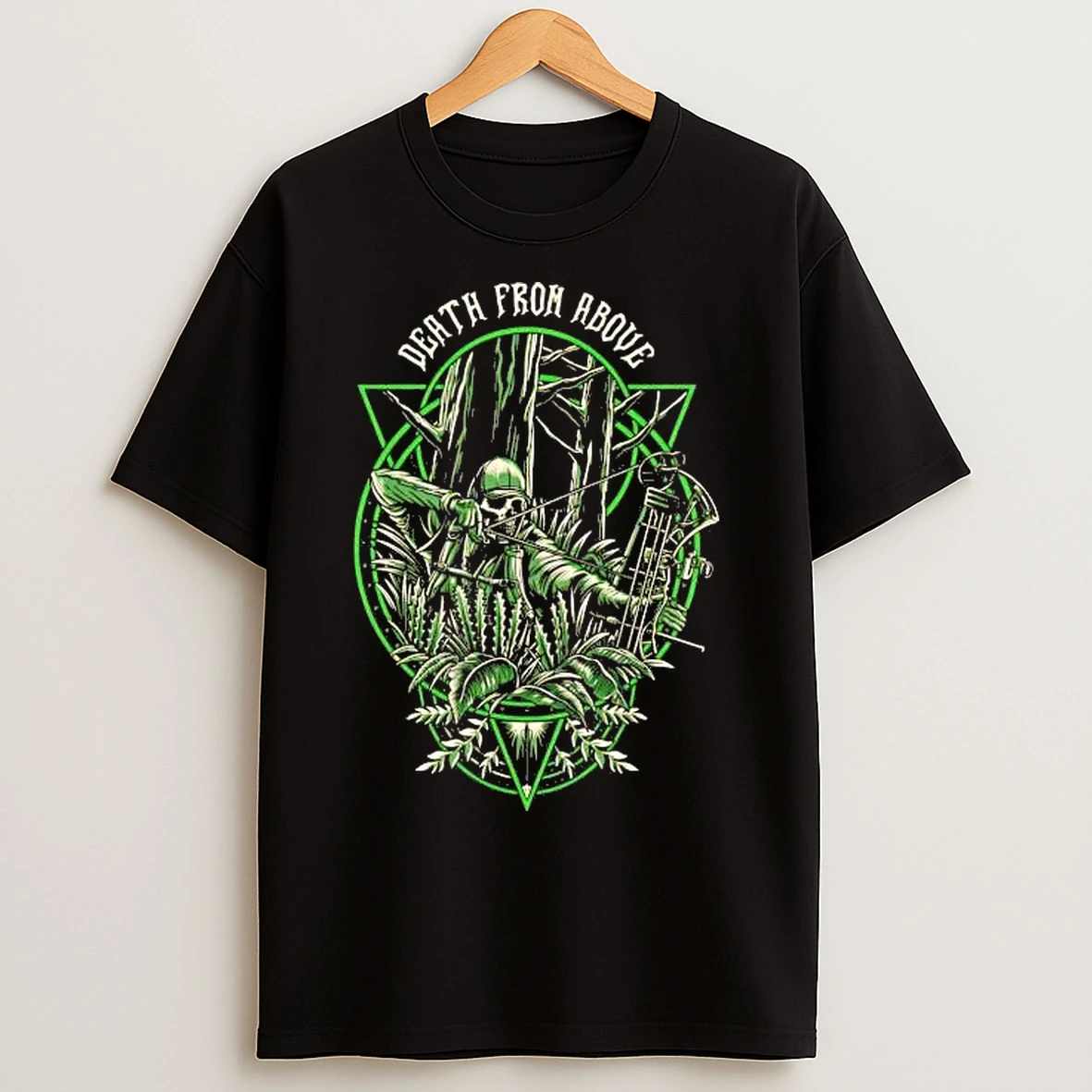Classic Hunting Death From Above T Shirts