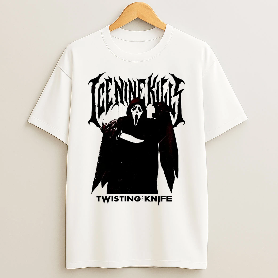 Classic Ice Nine Kills X Ghost Face Twisting The Knife T Shirts