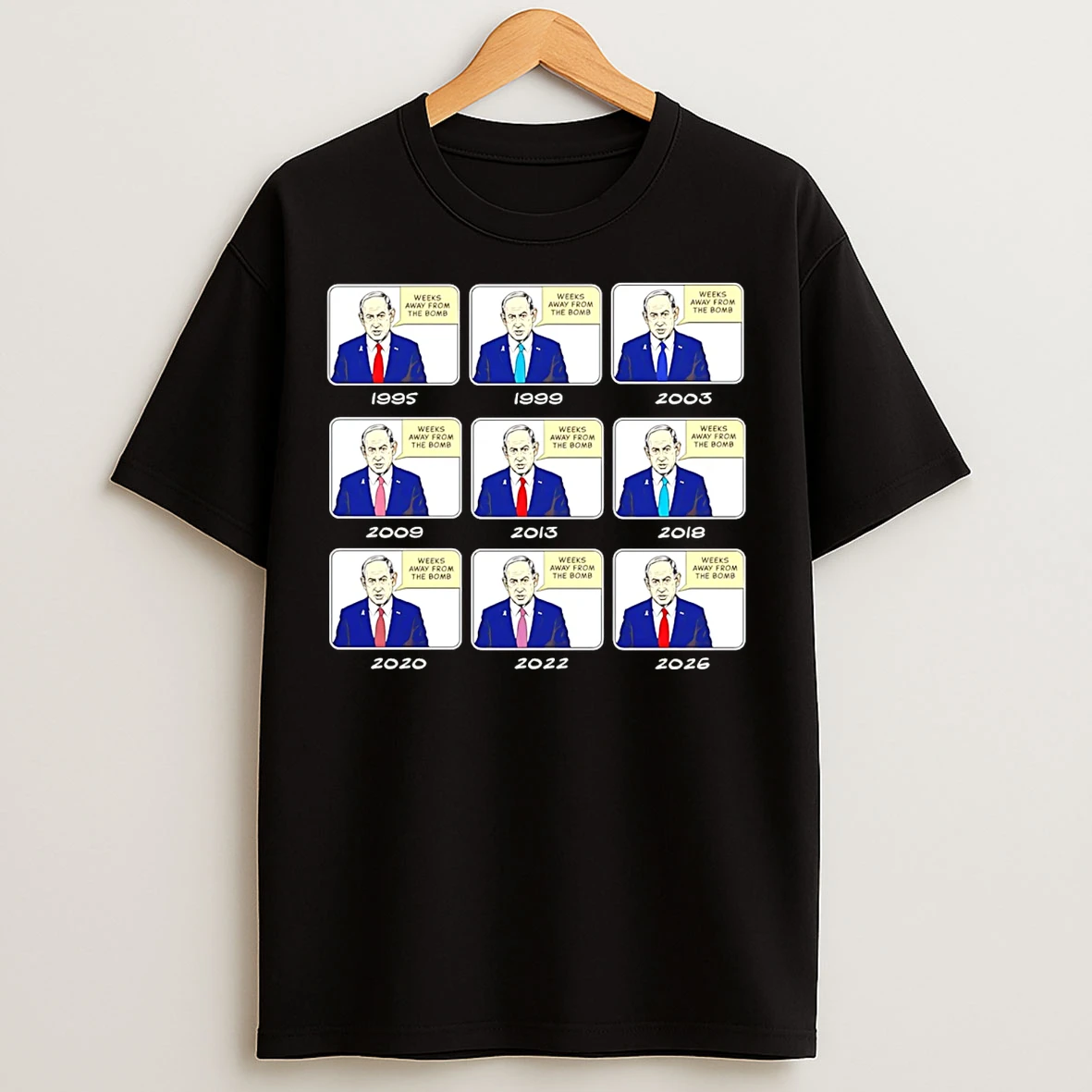 Classic Iran Weeks Away From The Bomb Since 1995 T Shirts