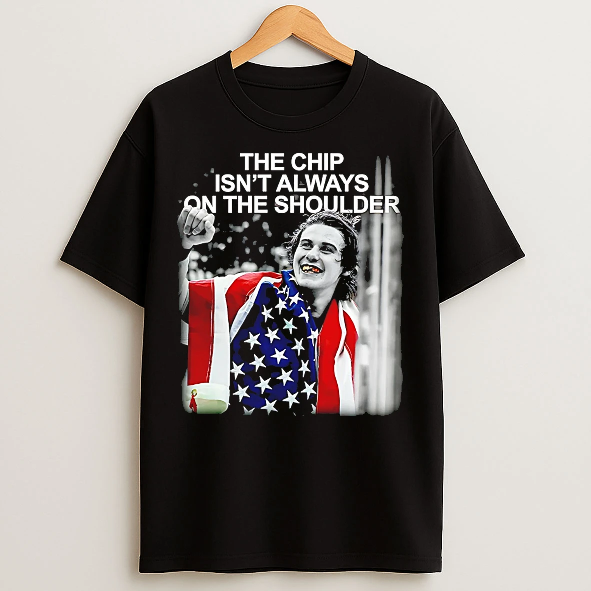 Classic Jack Hughes That Chip Isnt Always On The Shoulder Olympic Champions 2026 T Shirts