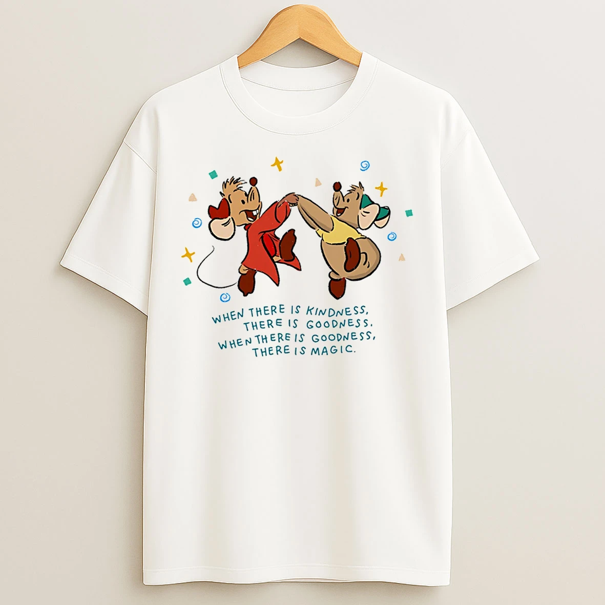 Classic Jaq And Gus When There Is Kindness There Is Goodness T Shirts
