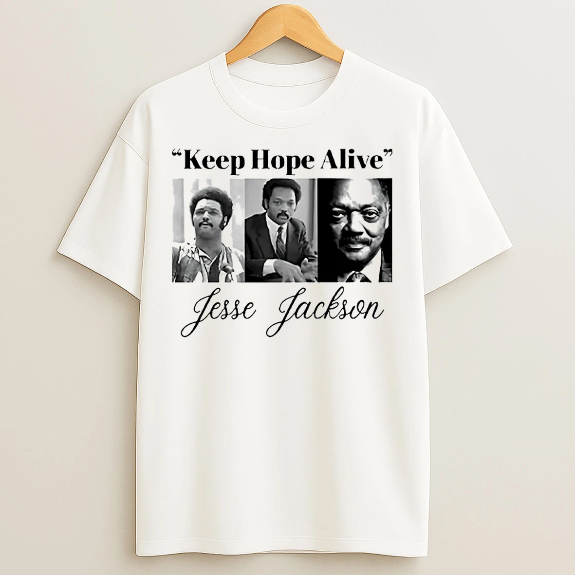 Classic Jesse Jackson Keep Hope Alive T Shirts