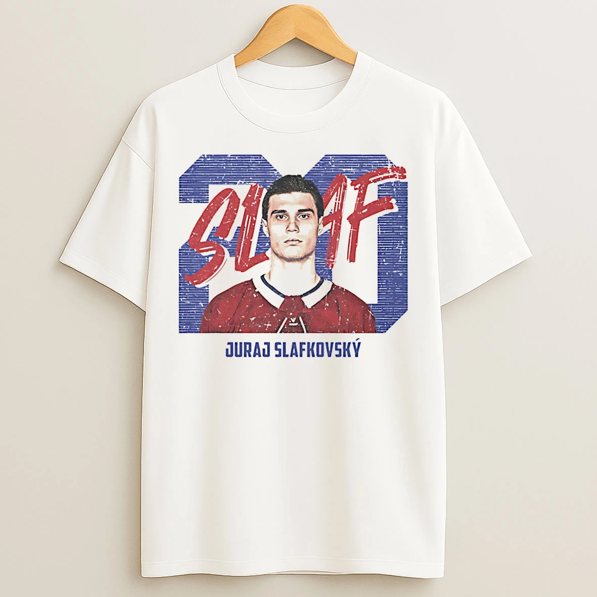 Classic Juraj Slafkovsky Montreal Canadiens Slaf Graphic T Shirts