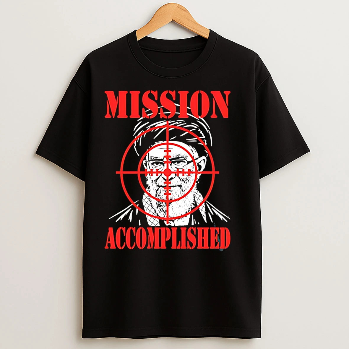 Classic Khamenei Mission Accomplished T Shirts