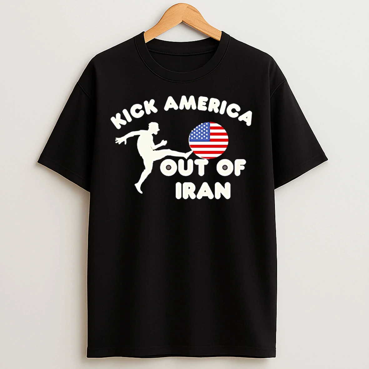 Classic Kick America Out Of Iran T Shirts