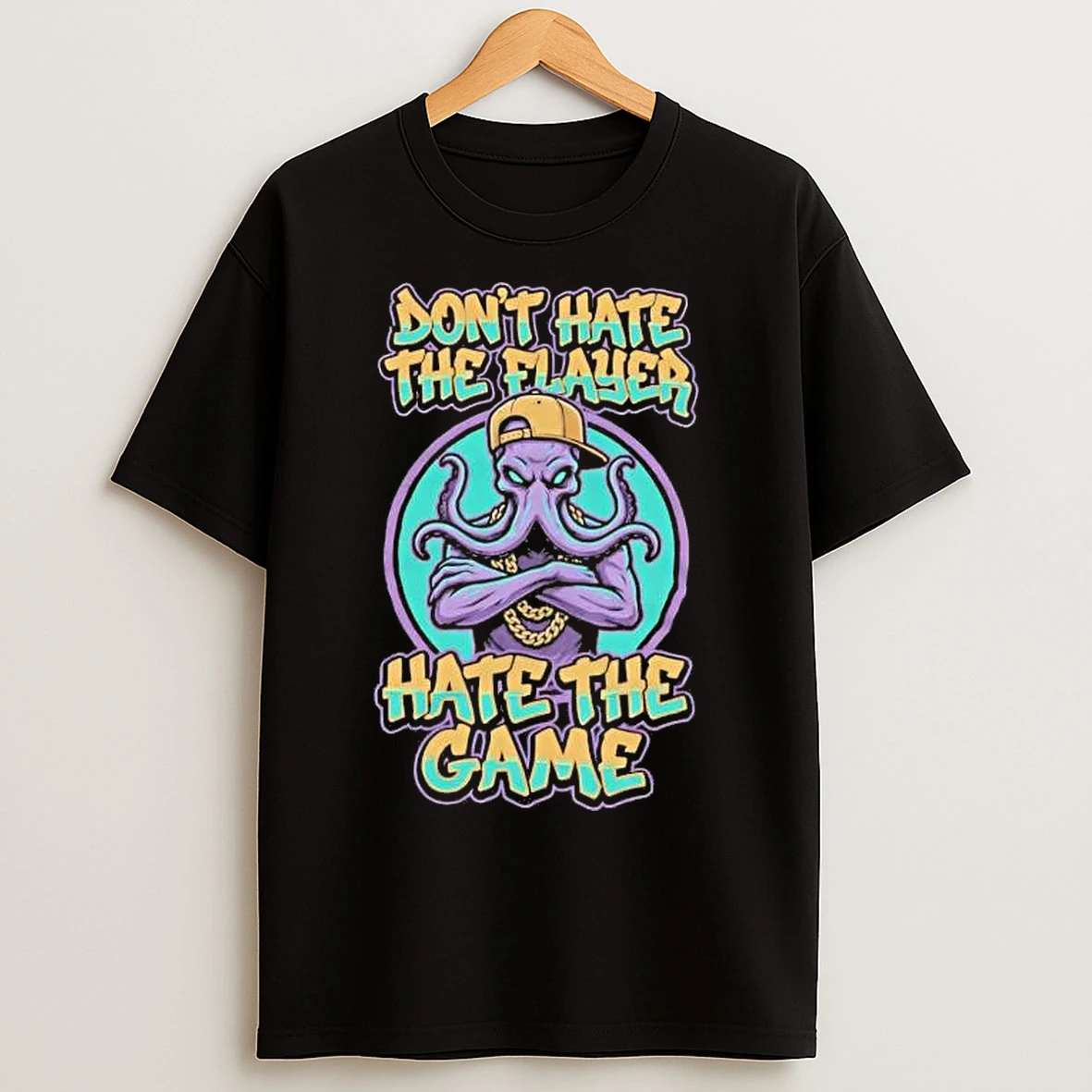 Classic Kraken Dont Hate The Flayer Hate The Game T Shirts