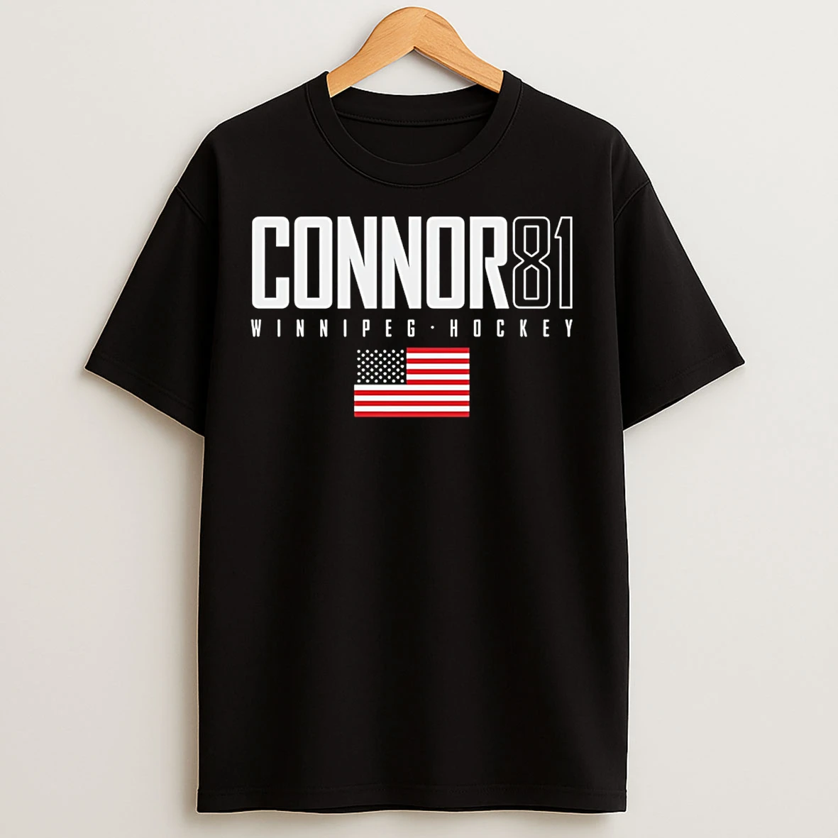 Classic Kyle Connor Winnipeg Usa Elite Number And Name T Shirts