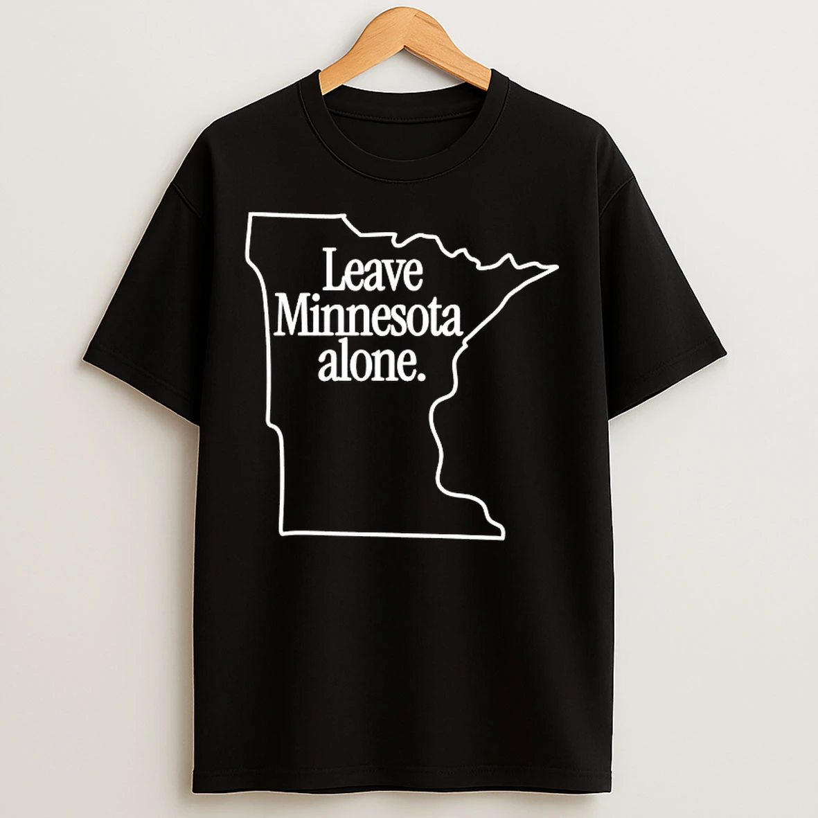 Classic Leave Minnesota Alone Map 2026 T Shirts
