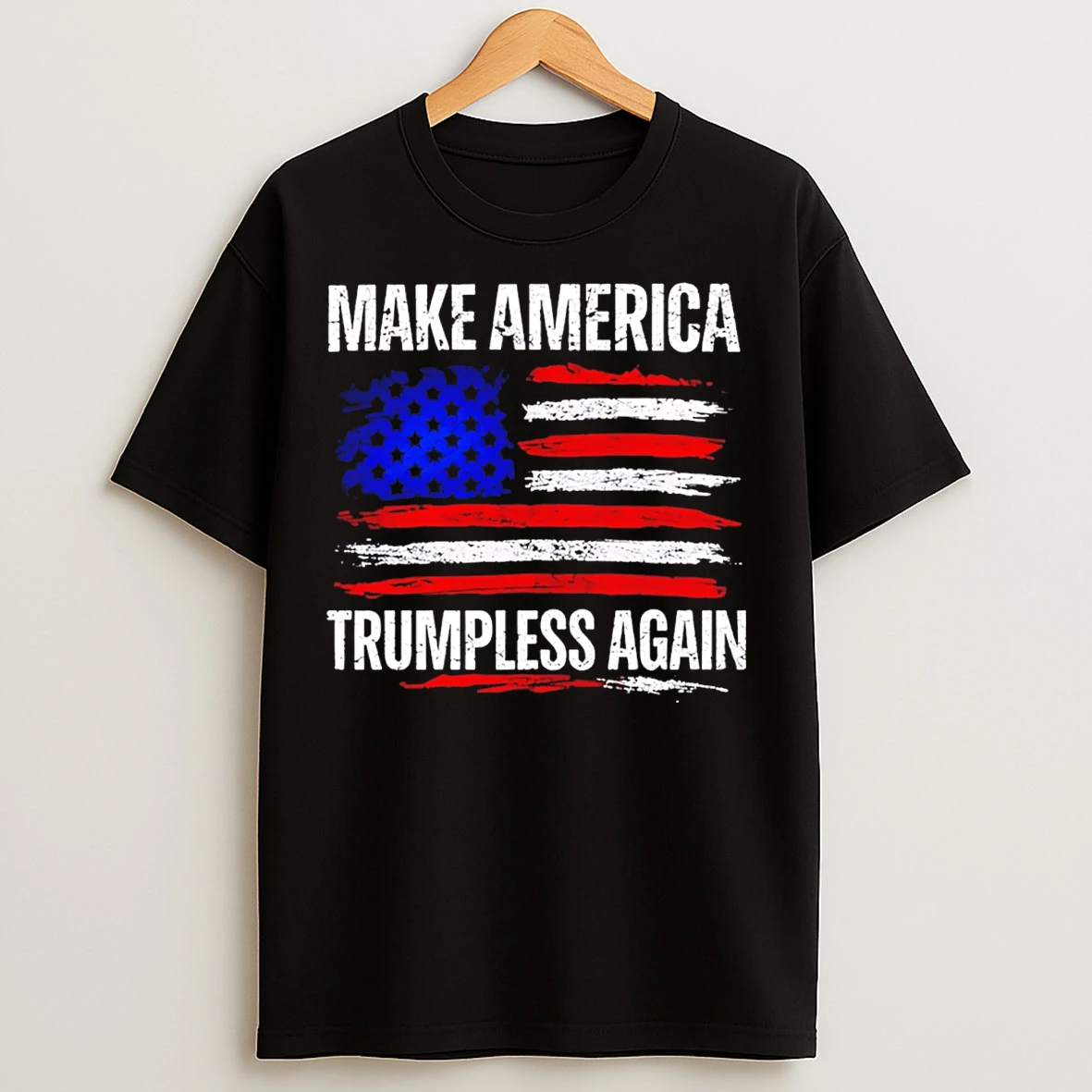 Classic Make America Trumpless Again Distressed Flag T Shirts
