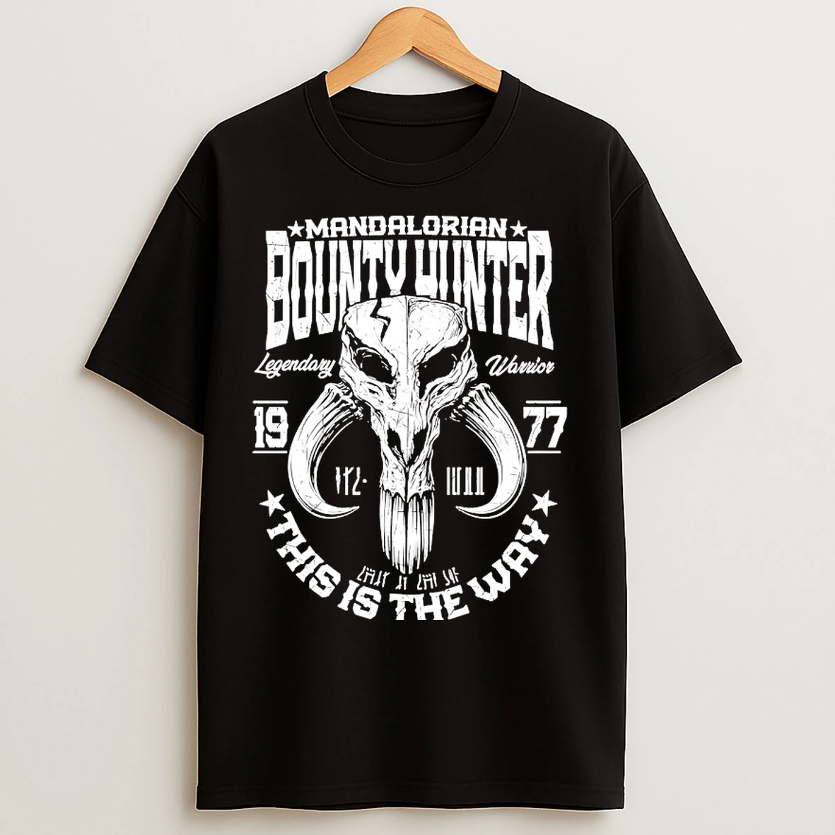 Classic Mandalorian Bounty Hunter This Is The Way 1977 T Shirts