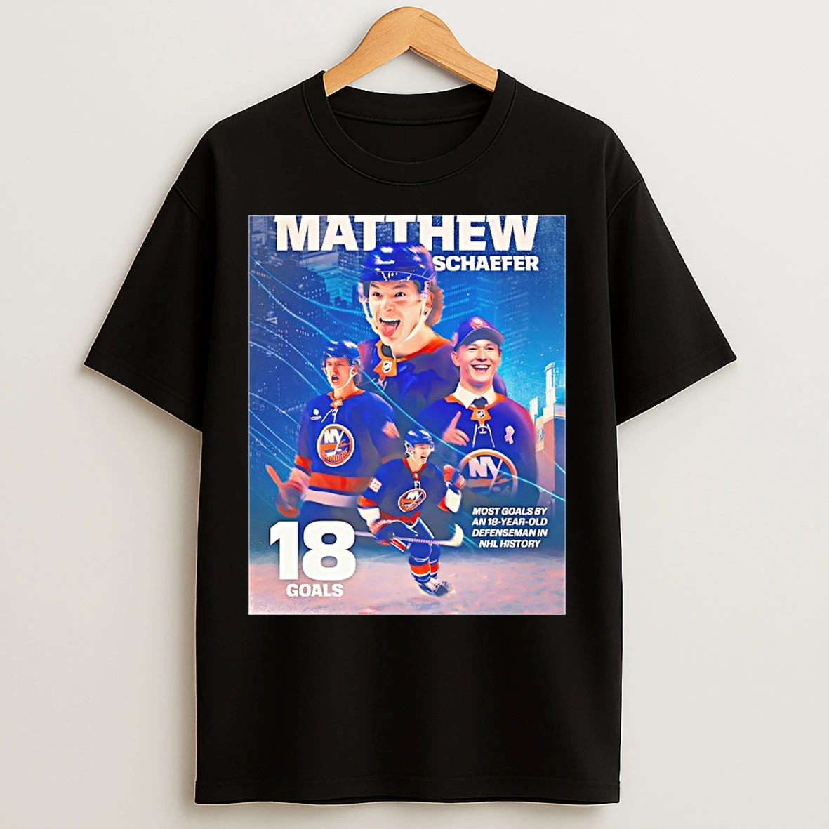 Classic Matthew 18 Goals Most Goals By An 18 Year Old Defenseman In Nhl History T Shirts