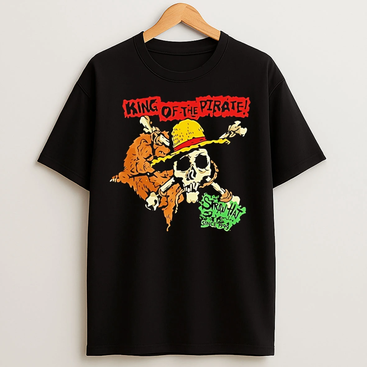 Classic Mcdonalds One Piece King Of The Pirate T Shirts