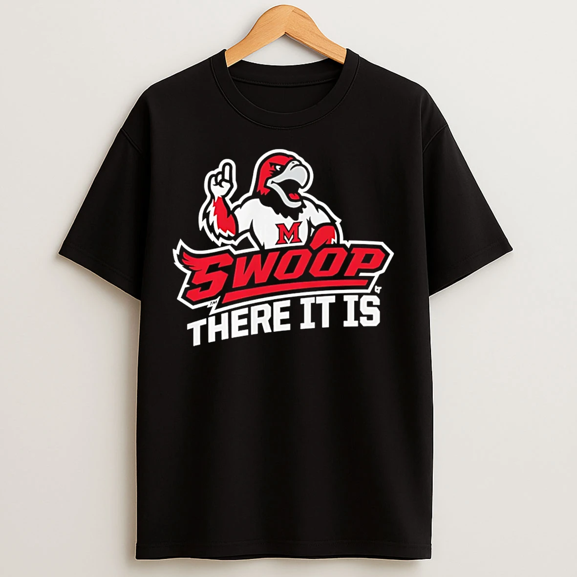 Classic Miami Redhawks Swoop There It Is 2026 T Shirts