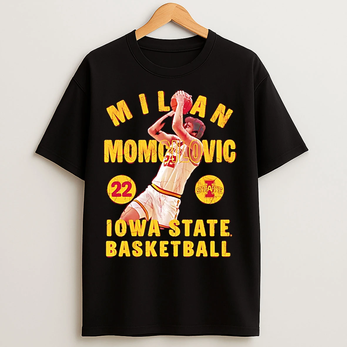 Classic Milan Momcilovic Iowa State Cyclones Illustrated 26 T Shirts