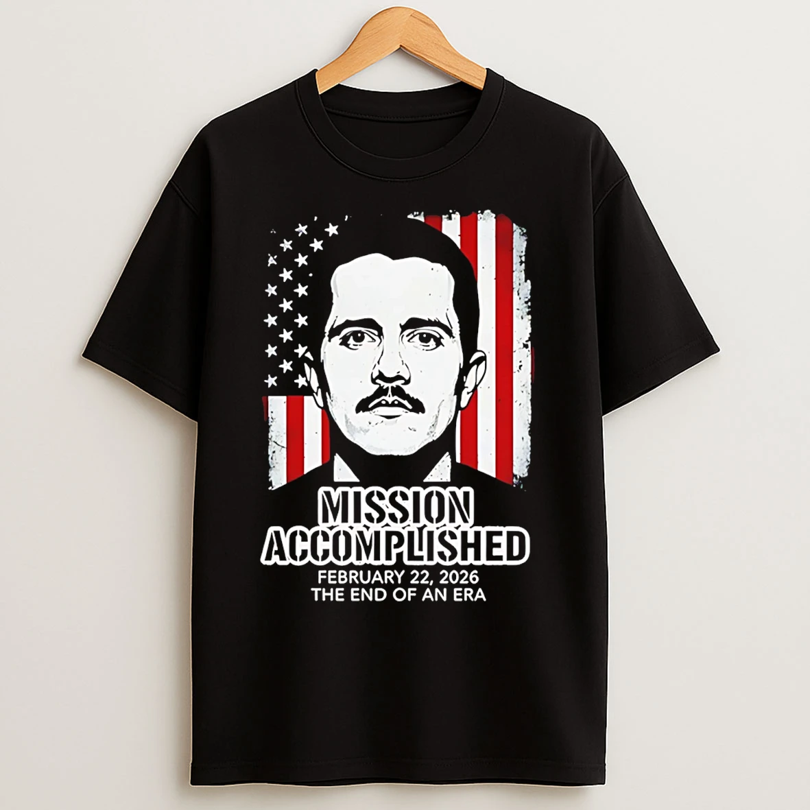 Classic Mission Accomplished Feb 22 2026 El Mencho Flag Usa T Shirts