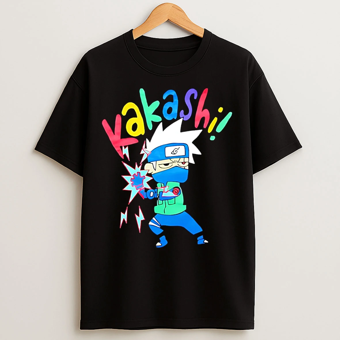 Classic Naruto Shippuden Anime Hatake Kakashi T Shirts