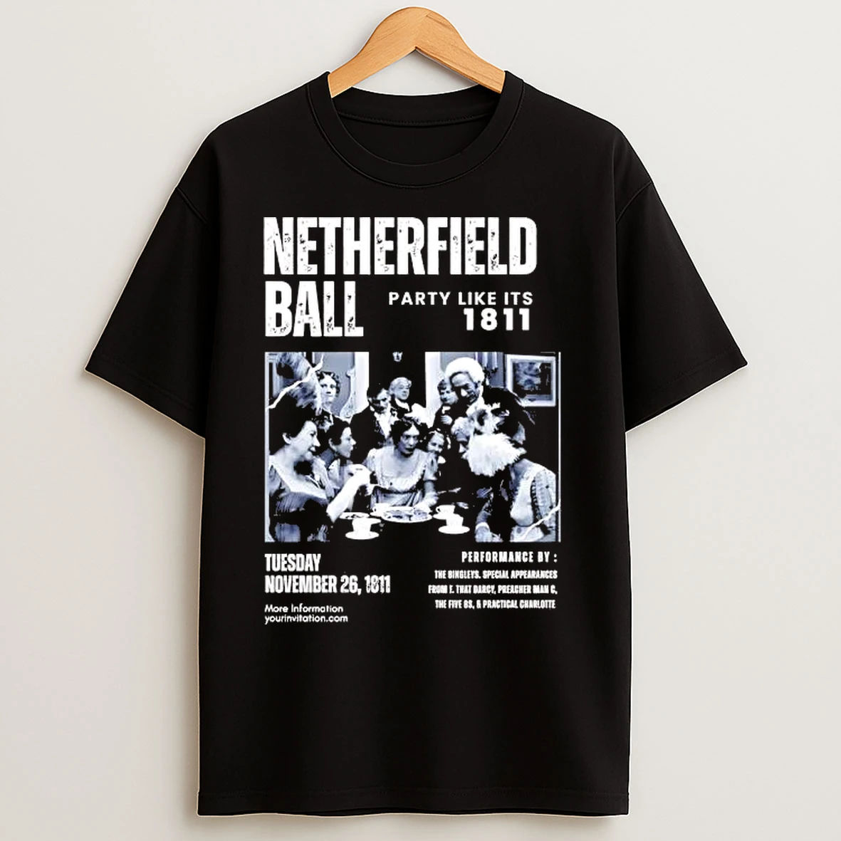 Classic Netherfield Ball Party Like Its 1911 T Shirts