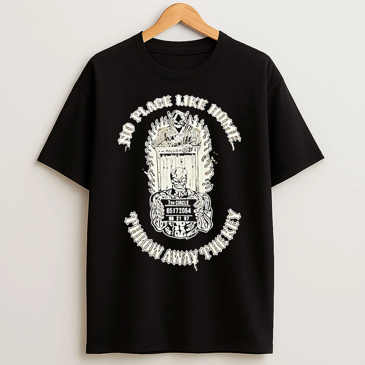 Classic No Place Like Home Throw Away The Key T Shirts