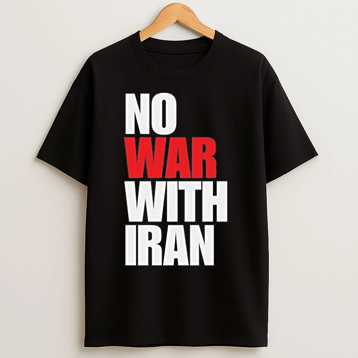 Classic No War With Iran Stop Trumps War Tee T Shirts