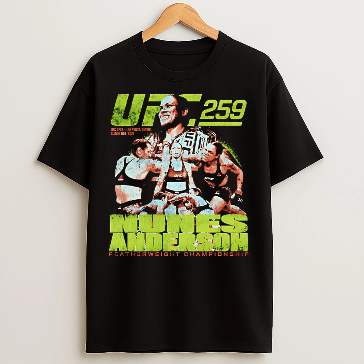 Classic Nunes Vs Anderson Ufc 259 Featherweight Championship T Shirts