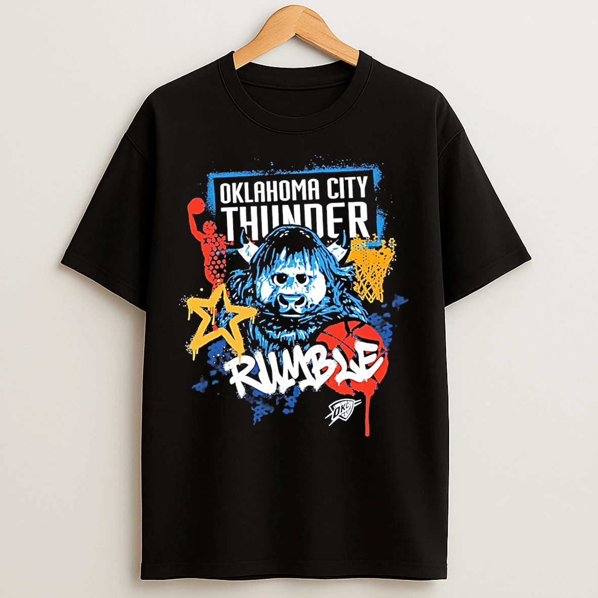 Classic Okc Thunder Rumble Iog Rumble March T Shirts