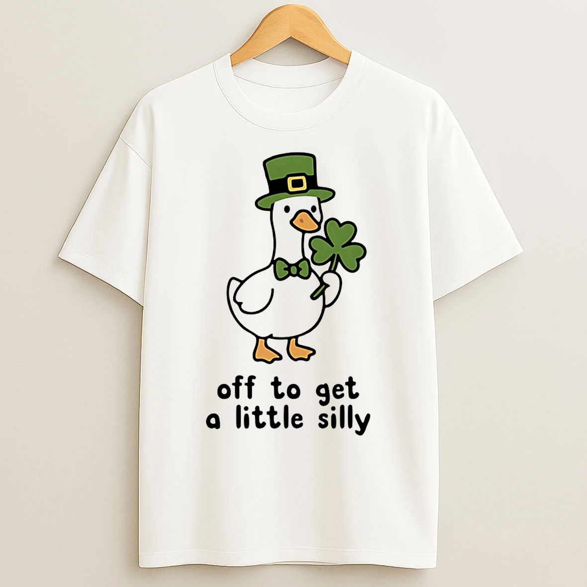 Classic Off To Get A Little Silly Saint Patricks Day Goose T Shirts