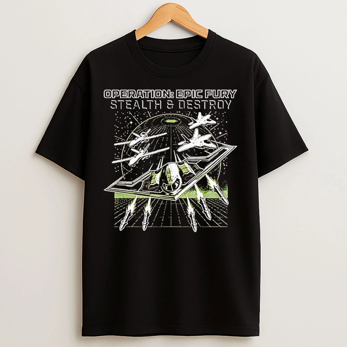 Classic Operation Epic Fury Stealth And Destroy T Shirts