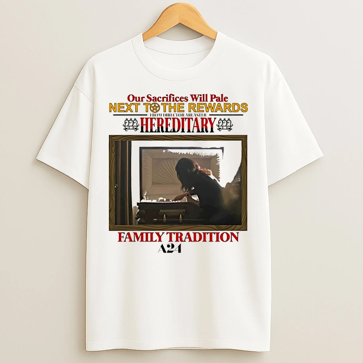 Classic Our Sacrifices Will Pale Next To The Rewards T Shirts