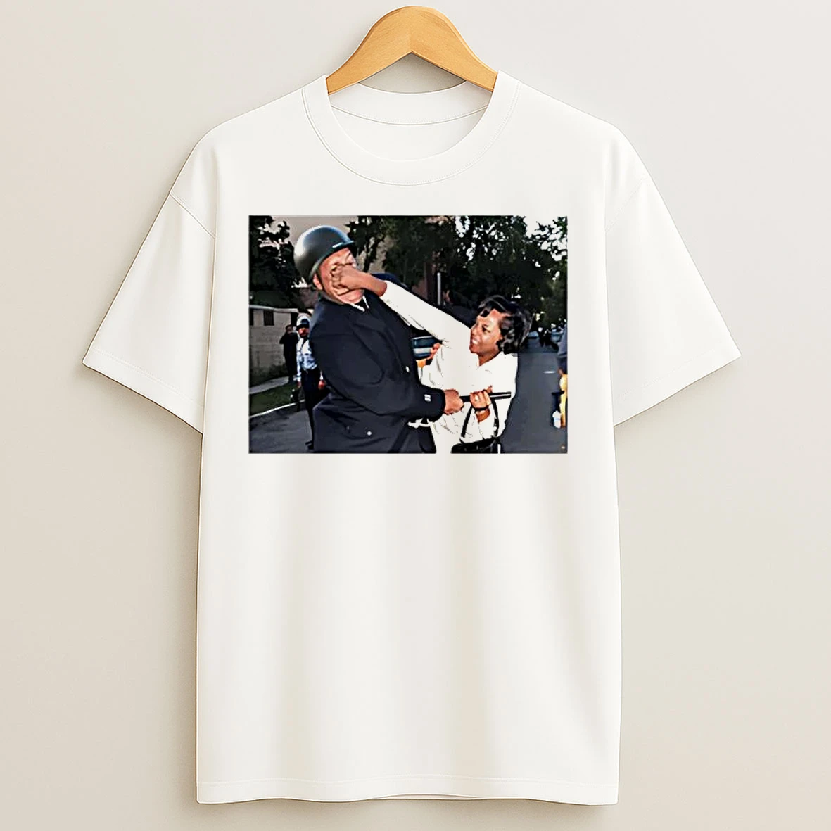 Classic Pamela Echols Punching A Policeman 1967 T Shirts