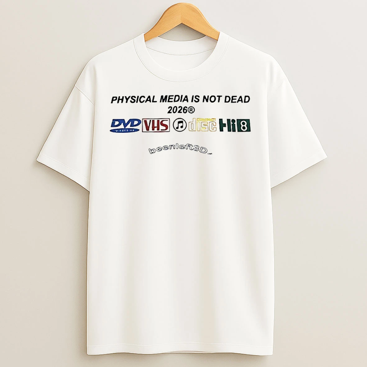 Classic Physical Media Is Not Dead 2026 T Shirts
