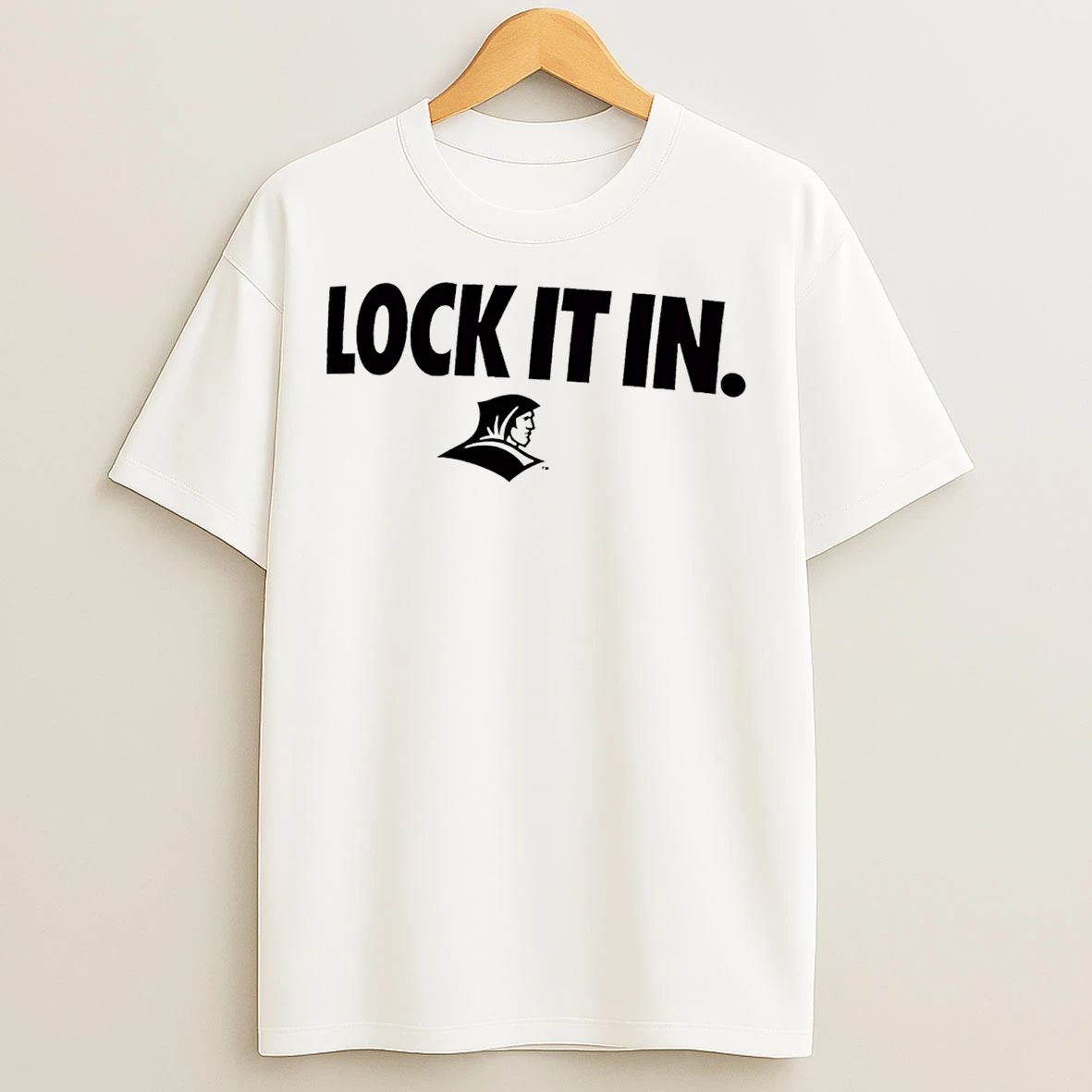 Classic Providence Friars Lock It In Logo T Shirts