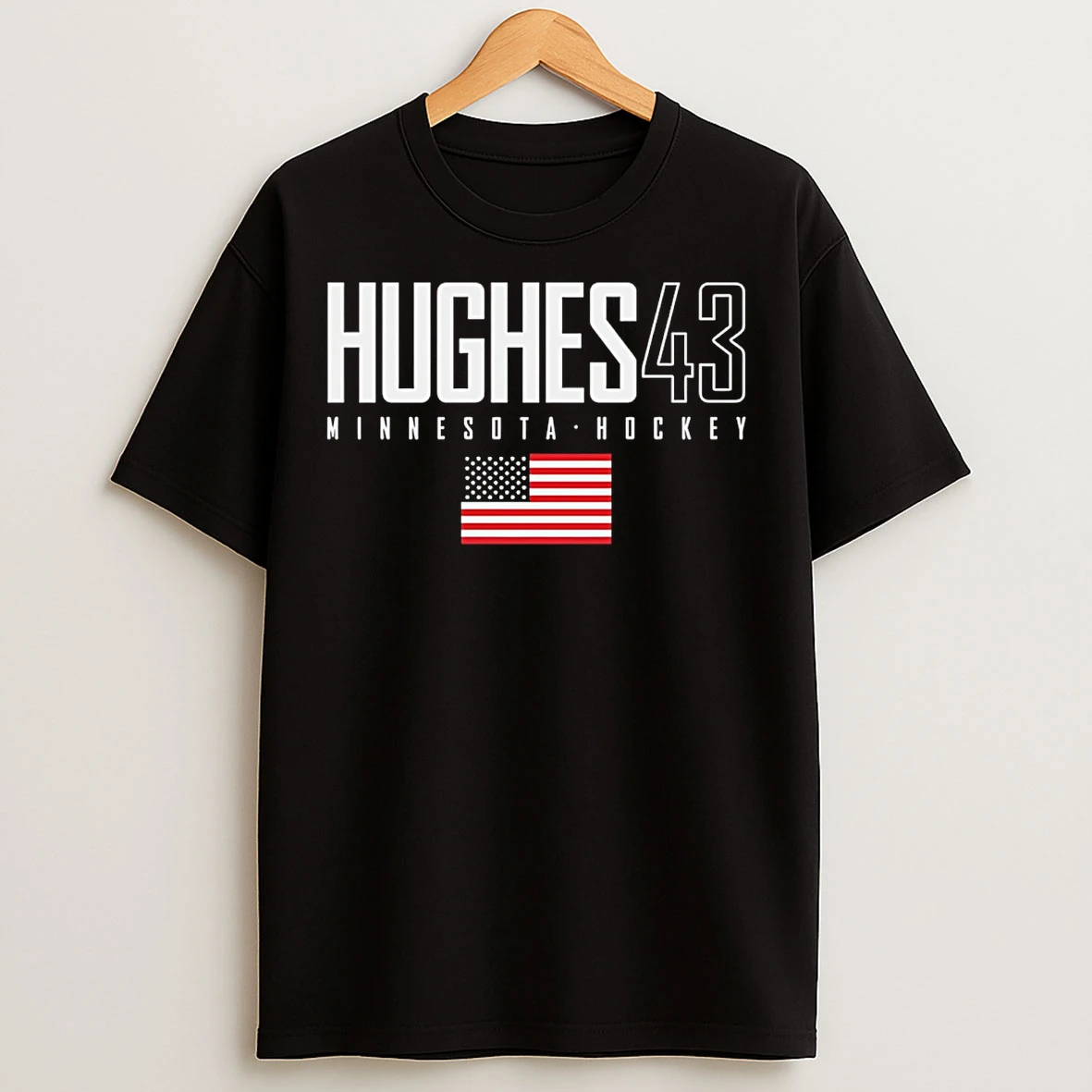 Classic Quinn Hughes Minnesota Usa Elite Number And Name T Shirts