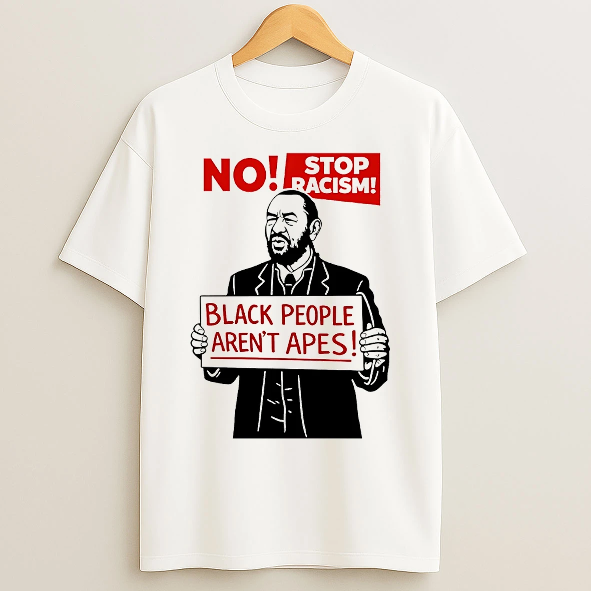 Classic Rep Al Green Stop Racism No Stop Racism Black People Arent Apes T Shirts