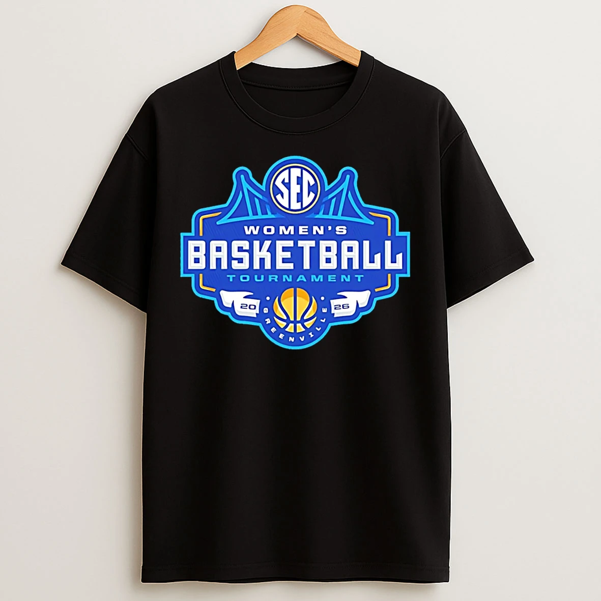 Classic Sec Southeastern Conference Womens Basketball Tournament 2026 Greenville Logo T Shirts
