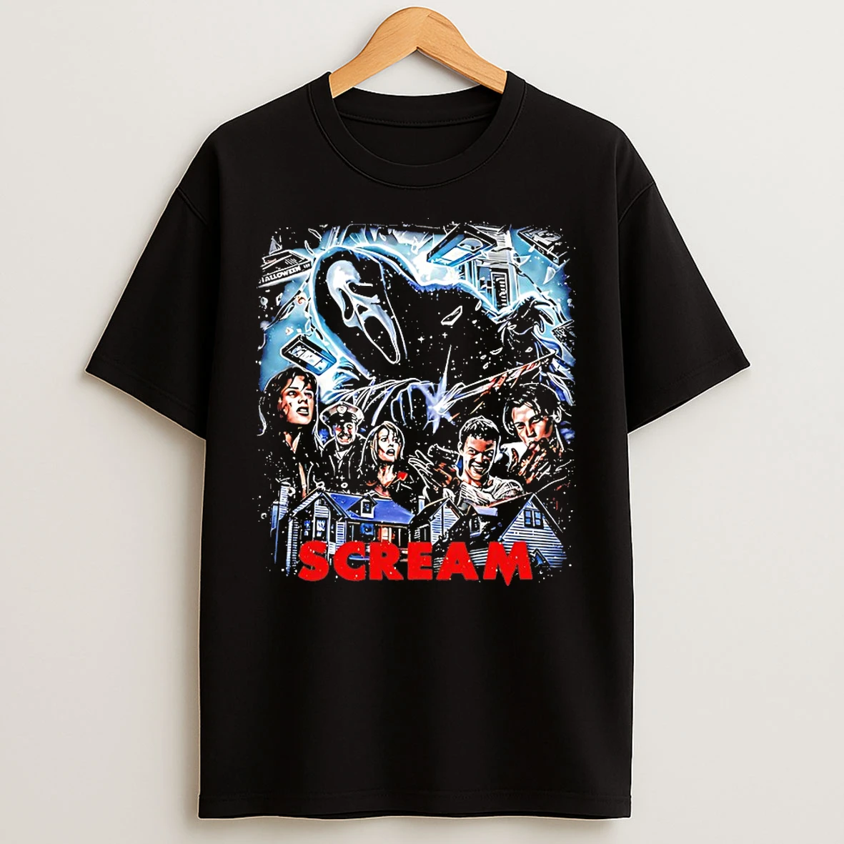 Classic Scream Billy Loomis Horror Slasher T Shirts