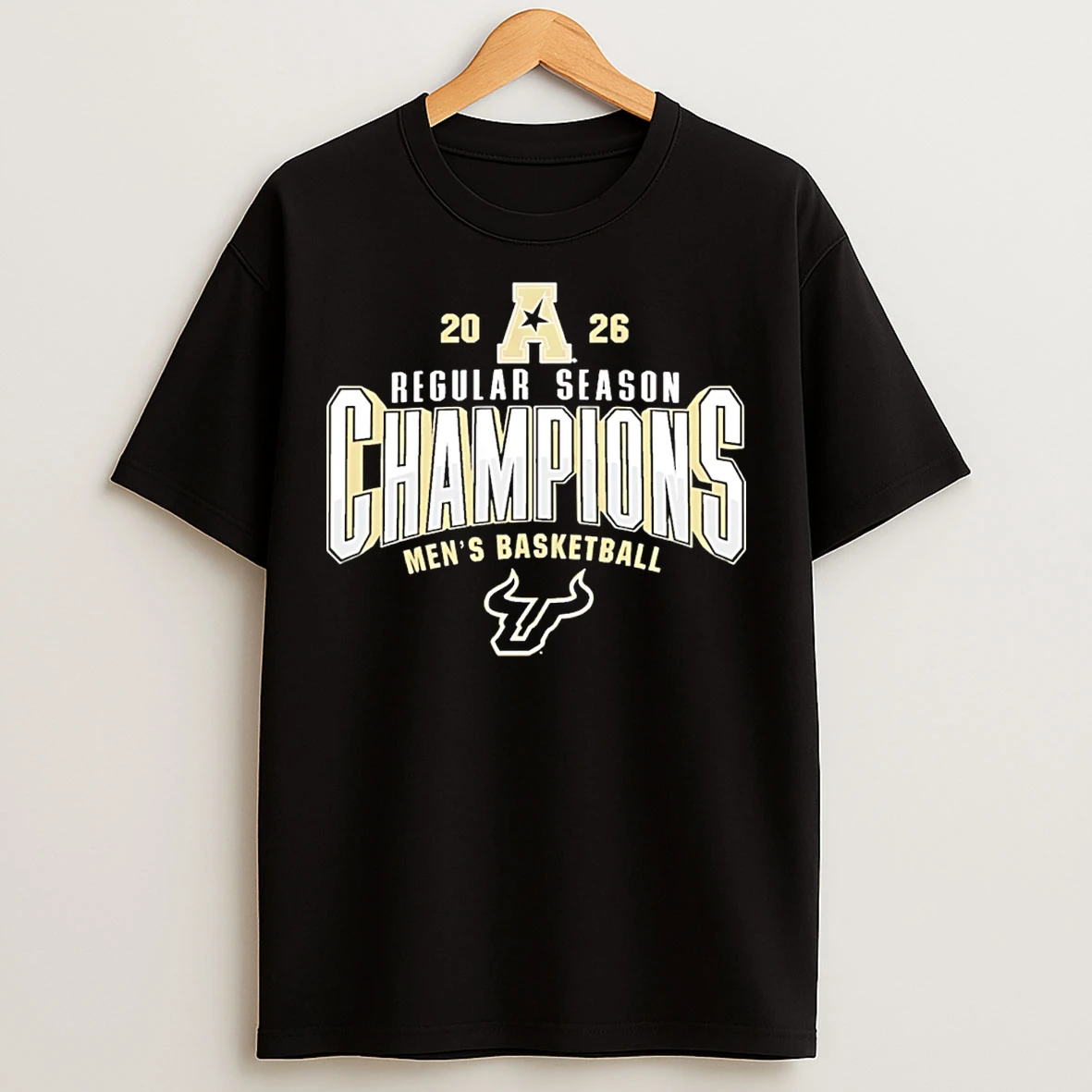 Classic South Florida Bulls 2026 Aac Mens Basketball Regular Season Champions T Shirts