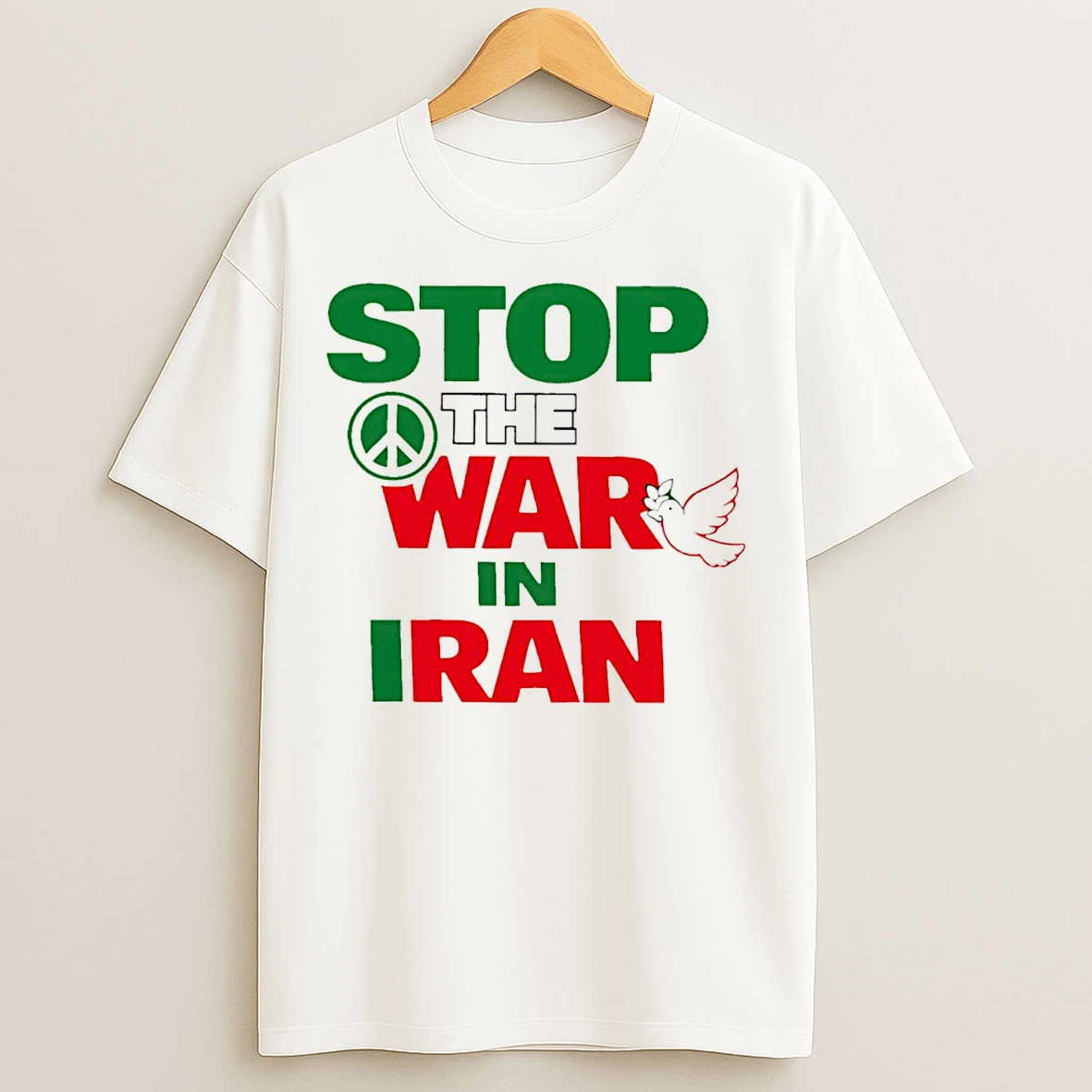 Classic Stop The War In Iran Free Iran T Shirts