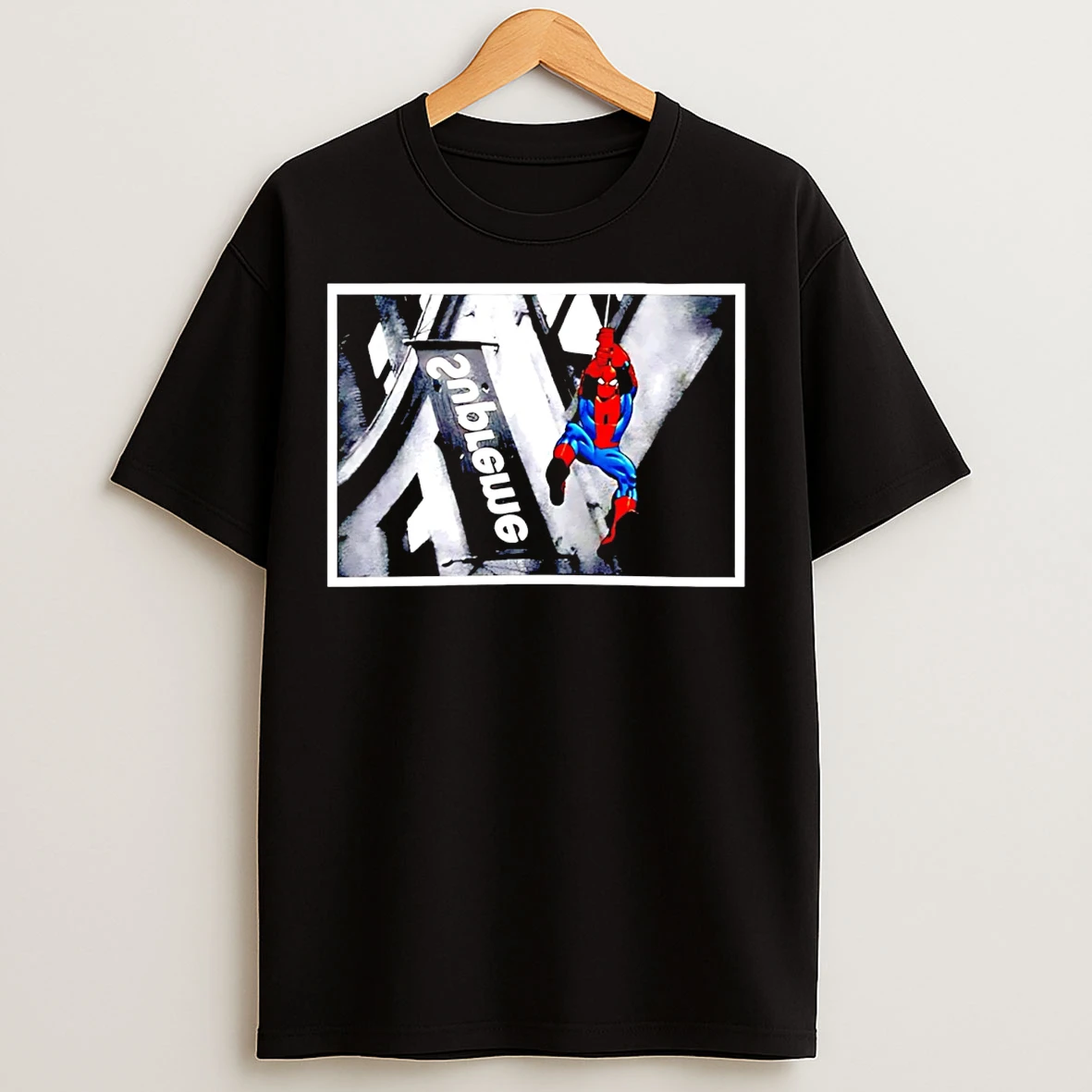 Classic Supreme Spiderman Graphic T Shirts