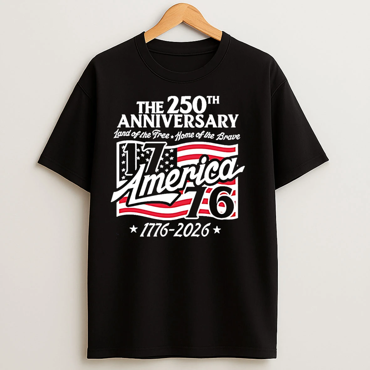 Classic The 250th Anniversary 1776 America T Shirts