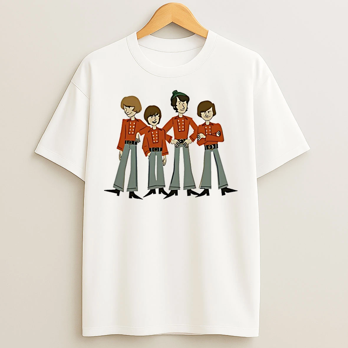 Classic The Monkees Group T Shirts