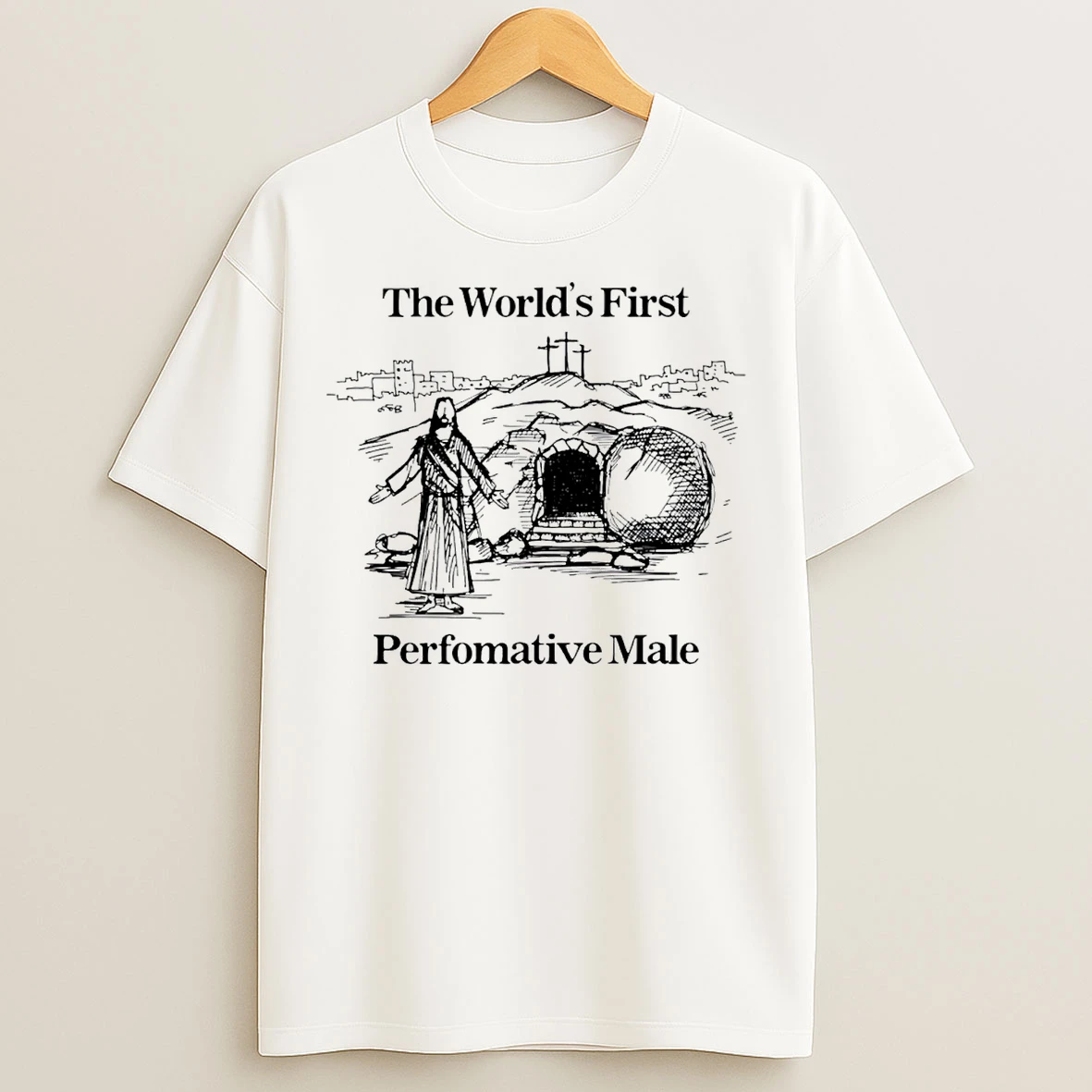 Classic The Worlds First Performative Male Jesus T Shirts