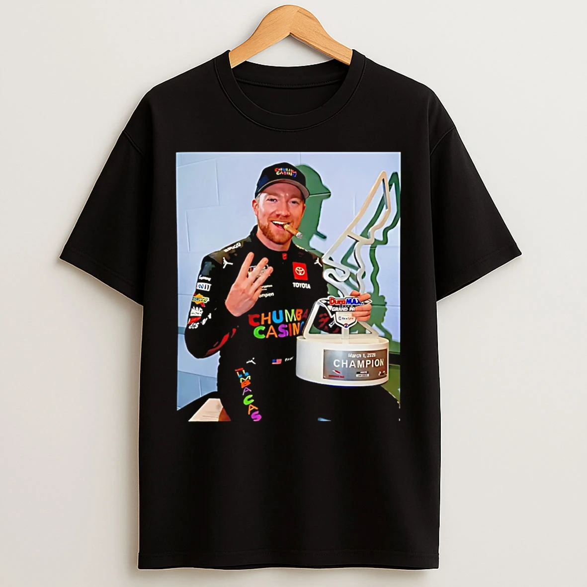 Classic Tyler Reddick Three Peat T Shirts