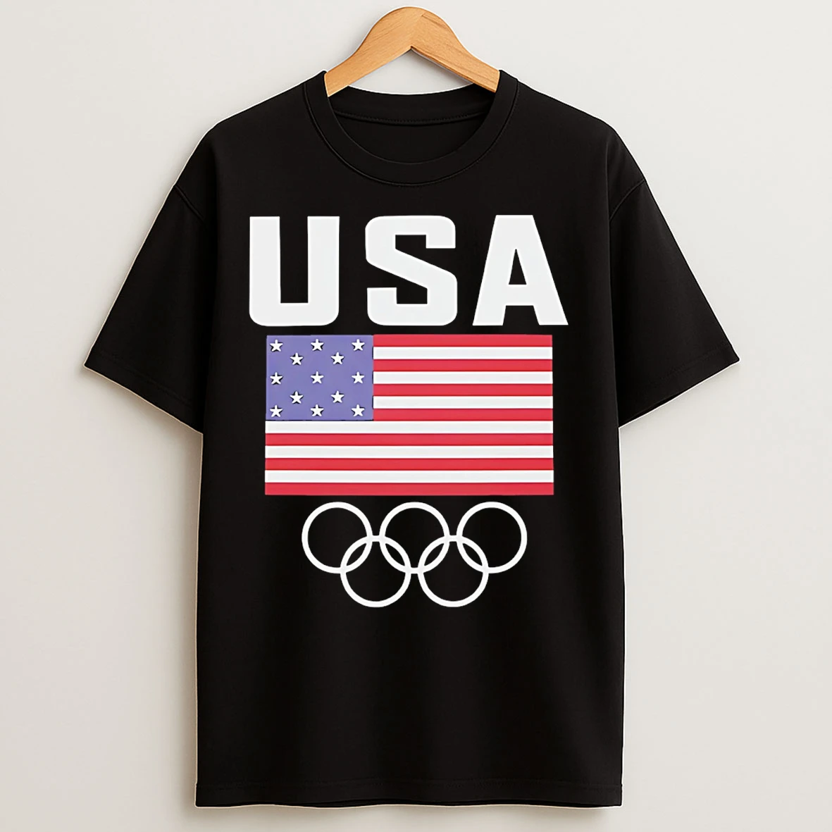 Classic Usa Olympic American Flag T Shirts