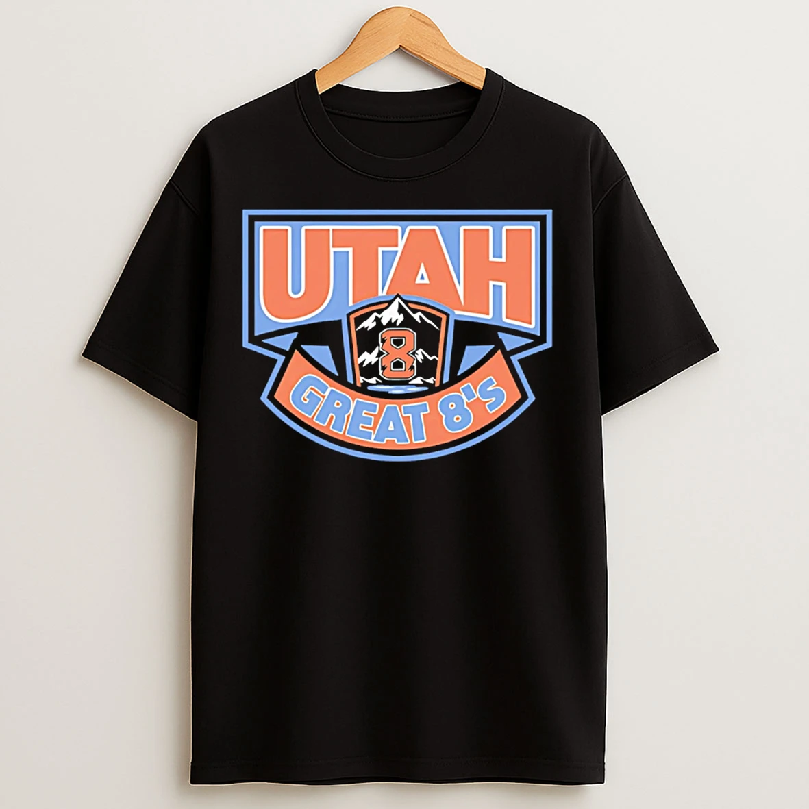 Classic Utah Great 8s Logo T Shirts