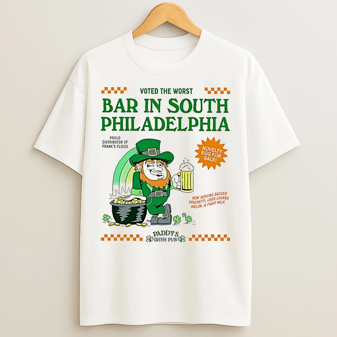 Classic Voted The Worst Bar In South Philadelphia Paddys Irish Pub T Shirts
