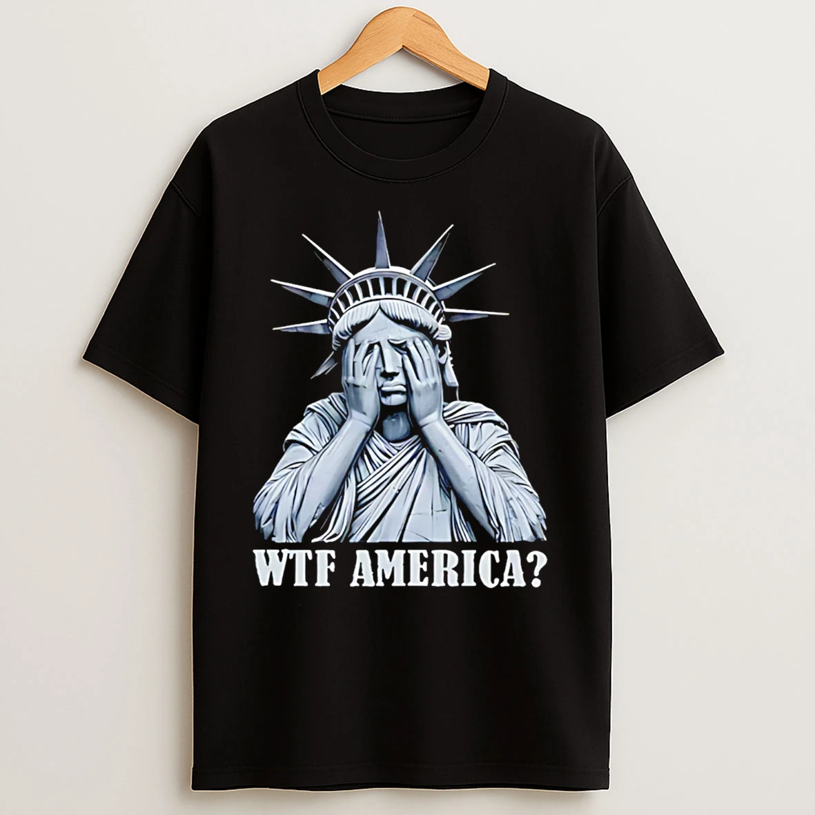 Classic Wtf America Statue Of Liberty T Shirts