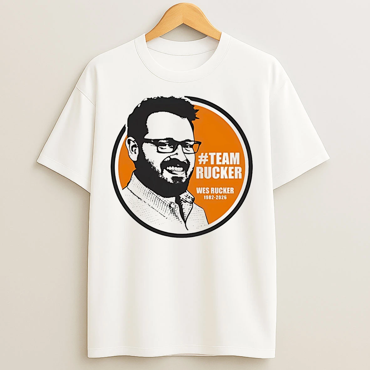 Classic Wes Rucker Memorial Team Rucker Tennessee Volunteers T Shirts