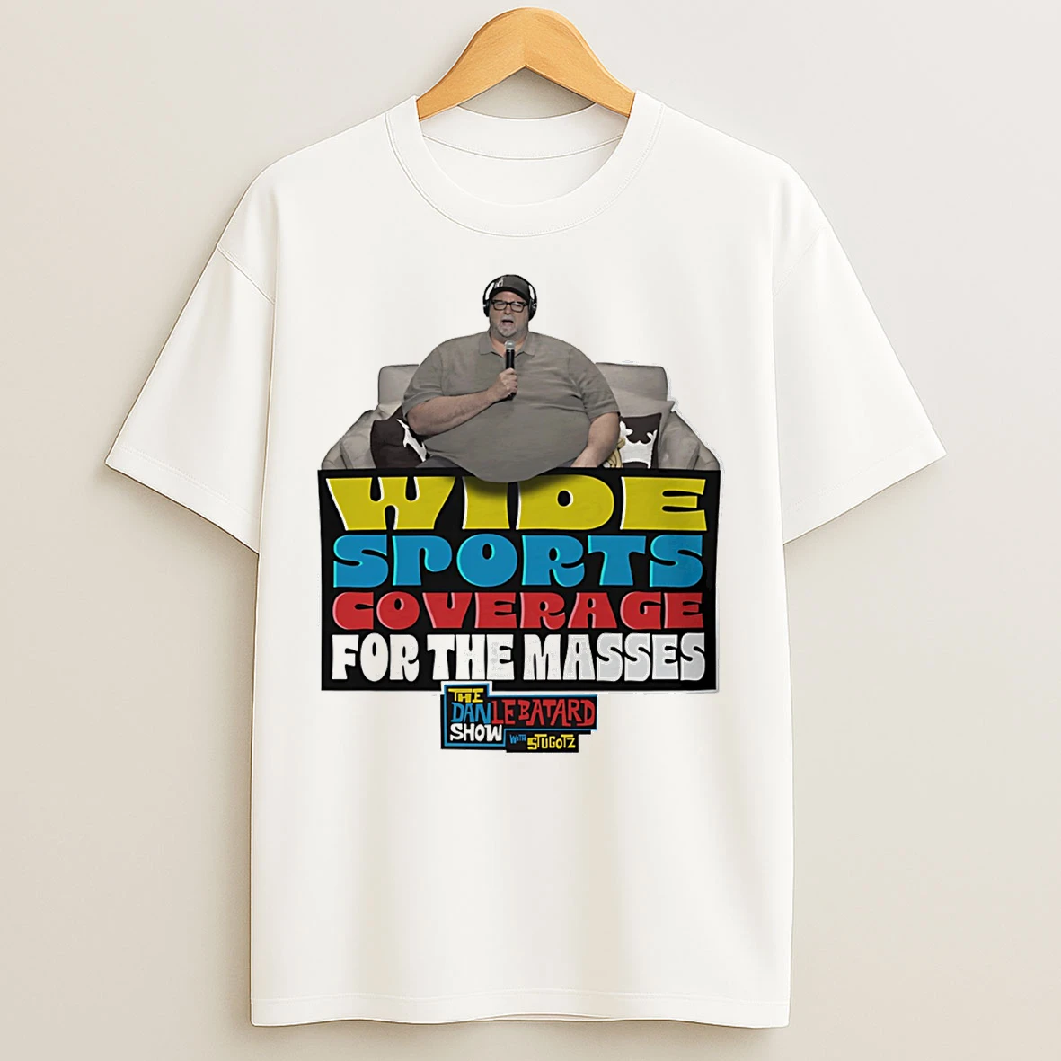 Classic Wide Sports Coverage For The Masses T Shirts